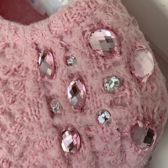 Justice sweater size 6 - embellished shoulders - Picture 2 of 3